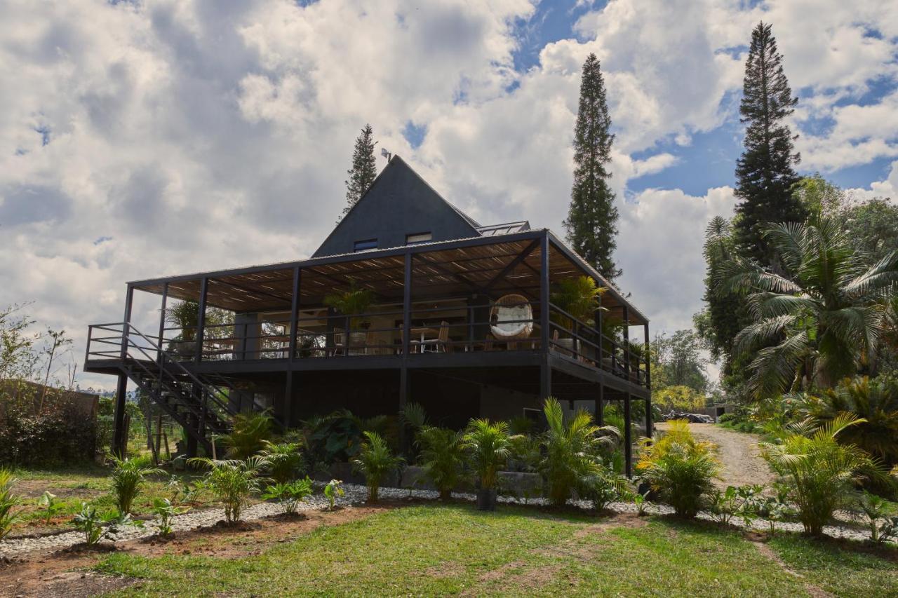 La Pausa Hotelbistro Guatape Bagian luar foto