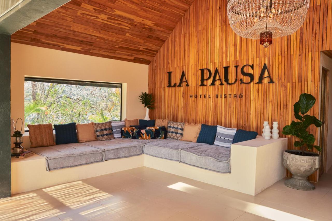 La Pausa Hotelbistro Guatape Bagian luar foto